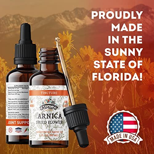 Arnica Tincture, Organic Arnica Extract – Sustainable Packaging: Bottled in amber glass to protect the extract – Image 6
