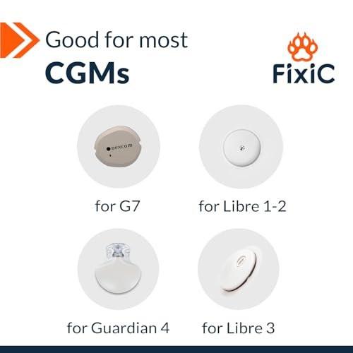 FixiС Adhesive Patches 25 Pack 3 1/2" – Waterproof Libre Adhesive Covers for Libre 1, 2, 3 & Plus, G7 & Stelo, Guardian – Pre-Cut Tan - görsel 4