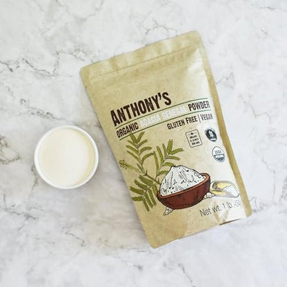 Anthony's Organic Acacia Senegal Powder, 1 – Gentle on Digestion: Unlike some fiber supplements, acacia is known – Image 6