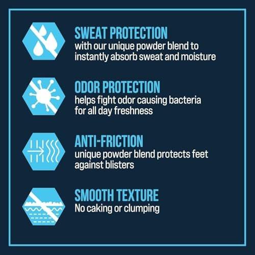 Certain Dri Foot Powder for Men & Women - Talc-Free, Maximum-Sweat Absorption & Odor Control - Calamine-Infused, Anti-Friction Formula - Gentle on Sensitive Skin - Shoe Deodorizer - 8 oz - görsel 5