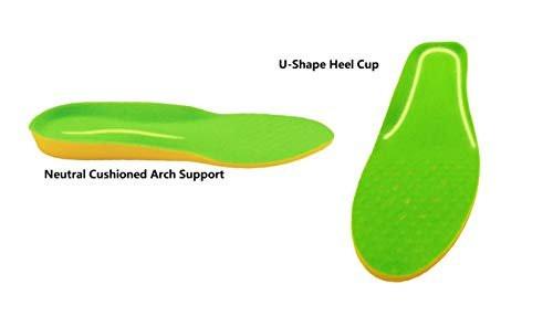 Happystep 1 Pair Wide Fit Memory Foam Insoles - Orthotic Shoe Inserts for Men & Women - Plantar Fasciitis & Foot Pain Relief - Arch Support & Cushioning, Replacement Insole (US Men Size 13-15) - görsel 9