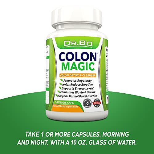 Colon Cleanse Detox Formula - Natural Bowel Cleanser Pills for Intestinal Bloating & Fast Digestive Cleansing - Daily Constipation Relief Supplement Gut, Belly, Stomach - Women Men Herbal Weight Flush - görsel 15