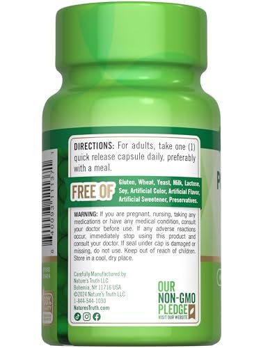 Nature's Truth Potassium Citrate Supplement | 275mg | 90 Capsules | Non-GMO & Gluten Free - görsel 13