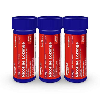 Nicotine Polacrilex Lozenge, 4 mg, Cherry – Convenient and Discreet: The lozenge dissolves slowly in your mouth, – Image 6