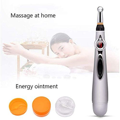 Electronic Acupuncture Pen, 3-in-1 Meridian Energy Pen for Pain Relief, Pain Relief Therapy, Electric Meridians Acupuncture Machine