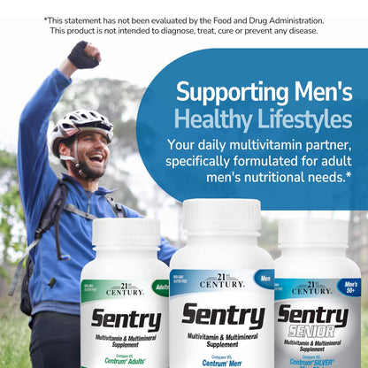 21st Century Sentry Men Multivitamin, 120 Count