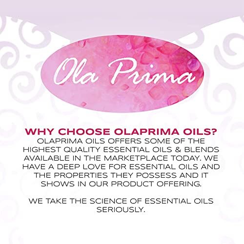 Ola Prima Lemongrass Essential Oil for – Pure and Potent: Our lemongrass oil is steam distilled from fresh – Image 1