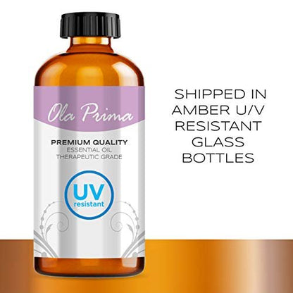 Ola Prima Oils Lemon Essential Oil 16oz Bulk, Essential Oil for Aromatherapy, Diffusers, Candle Making, and Household Cleaning