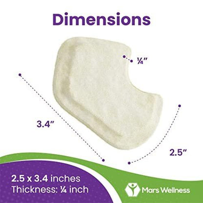 Premium Dancers Pads for Ball of Feet Pain - – Natural Material: Made from 100% wool felt, these pads are soft, – Image 2