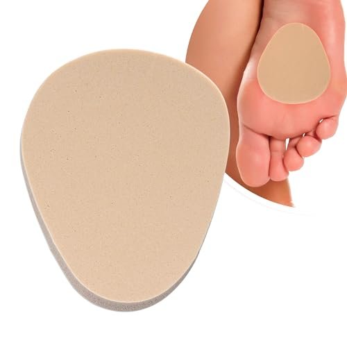 Metatarsal Firm Tan Foam Foot Pad - 1/4" Thick Foam Pad Cushions - 6 Pairs (12 Pieces) - görsel 15