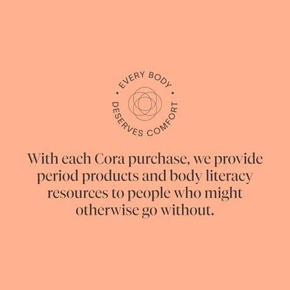 Cora Organic Cotton Tampons Multipack (18 Super, 18 Super Plus Tampons) - 36 Count