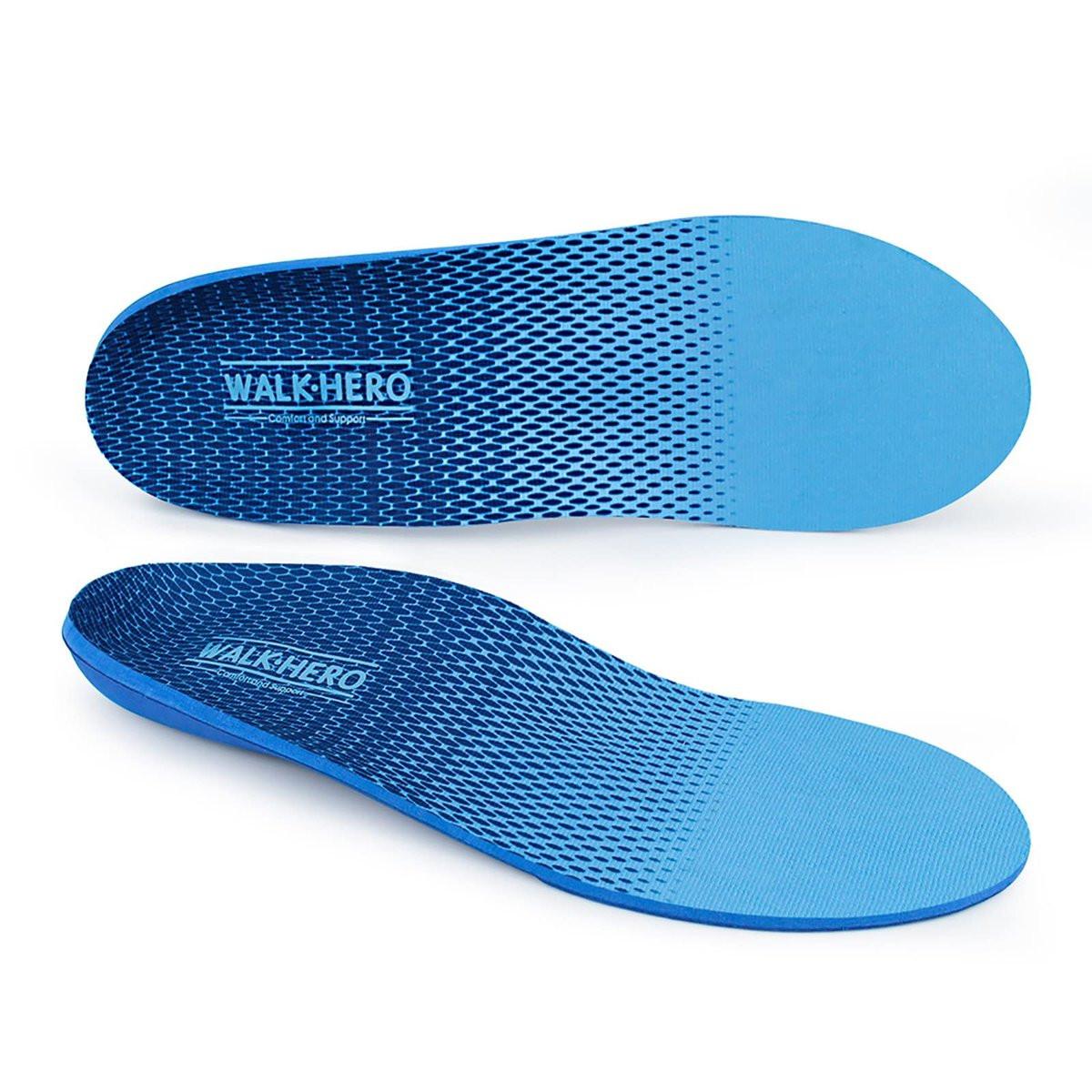 Plantar Fasciitis Feet Insoles Arch Supports Orthotics Inserts Relieve Flat Feet, High Arch (Mens 11-11 1/2 | Womens 13-13 1/2) - görsel 1