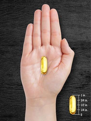 Carlyle Pumpkin Seed Oil Capsules | 3000mg | 200 Softgels | Essential Fatty Acids | Cold Pressed Dietary Supplement | Non-GMO and Gluten Free Formula - görsel 1