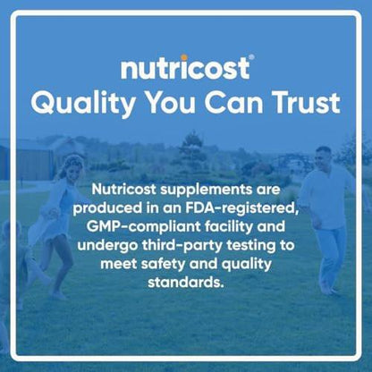 Nutricost Hyaluronic Acid Capsules 100mg, 120 Vegetarian Capsules - Gluten Free, Non-GMO