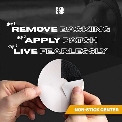 Skin Grip CGM Sensor Patches Compatible with Medtronic Guardian (20-Pack), Waterproof & Sweatproof for 10-14 Days, Pre-Cut Adhesive Tape, Continuous Glucose Monitor Patch, Black - görsel 14