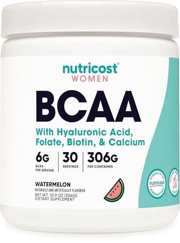 Nutricost BCAA for Women (Watermelon, 30 Servings) - Formulated Specifically for Women - Non-GMO and Gluten-Free