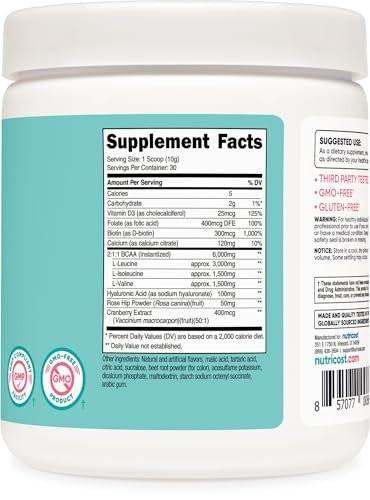 Nutricost BCAA for Women (Watermelon, 30 Servings) - Formulated Specifically for Women - Non-GMO and Gluten-Free