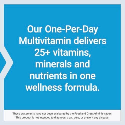 Life Extension One-Per-Day Multivitamin – Packed with Over 25 Vitamins, Minerals & Plant Extracts, Quercetin, 5-MTHF Folate & More – 1-Daily, Non-GMO, Gluten-Free – 60 Tablets - görsel 2