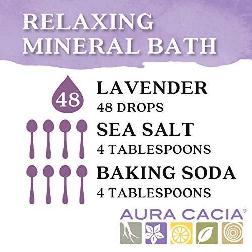 Aura Cacia 100% Pure Lavender Essential Oil, 0.5 fl. oz, Calm Relaxing Aroma, Therapeutic Grade, Ethically Sourced Lavender - görsel 7