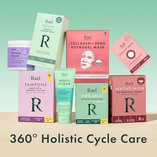 Rael Organic Cotton Cover Pads for Women - – Material: Cotton (organic cotton cover) – Image 7