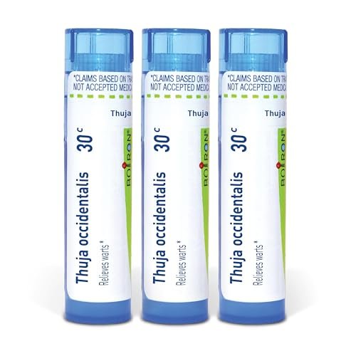 Boiron Thuja Occidentalis 30c Homeopathic Medicine for Warts - Pack of 3 (240 Pellets) - görsel 2