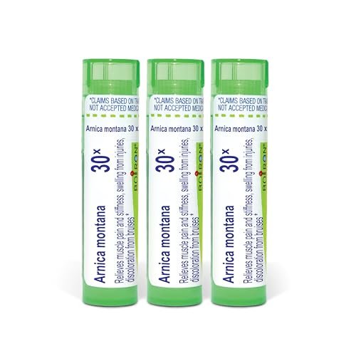 Boiron Arnica Montana 30x Homeopathic Medicine for Muscle Pain and Stiffness - Pack of 3 (240 Pellets) - görsel 2