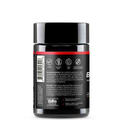 Snap Supplements Testosterone Booster for Men, Tongkat Ali, D-Aspartic Acid & Horny Goat Weed, Supports Healthy Testosterone Naturally, Energy & Stamina, 60 Vegetarian Capsules (Packaging May Vary)