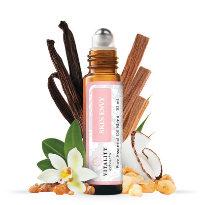 Vitality Extracts Frank+ Helichrysum Essential Oil Blend - 30ml Spray Bottle, Frankincense Boswellia Serrata, Aromatherapy, Soft Skin, Relief from Daily Aches & Soreness, Natural