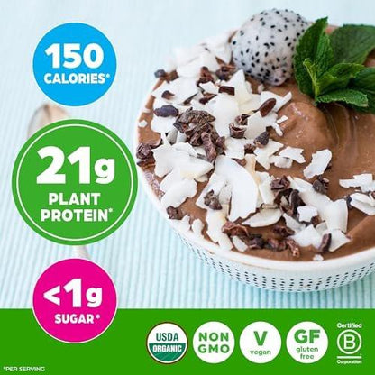 Orgain Organic Vegan Protein Powder, Natural – Versatile Use: Mixes easily into water, milk, smoothies, oatmeal, – Image 6