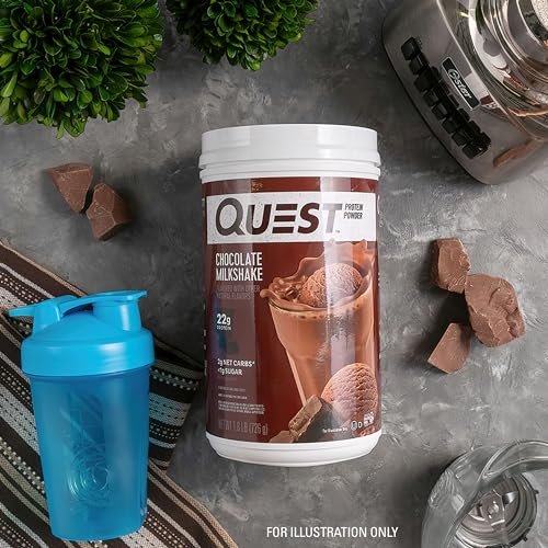 Quest Nutrition Chocolate Milkshake Protein – Great Taste: Rich chocolate milkshake flavor that mixes smoothly – Image 11