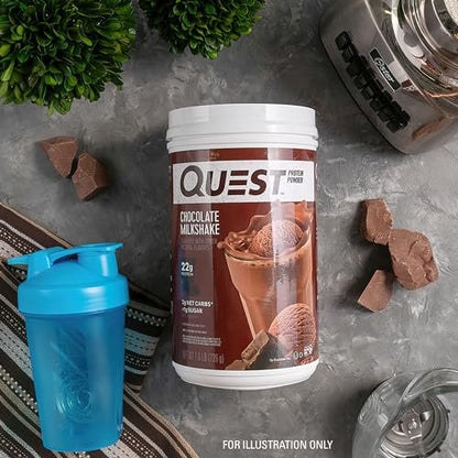 Quest Nutrition Chocolate Milkshake Protein – Great Taste: Rich chocolate milkshake flavor that mixes smoothly – Image 11