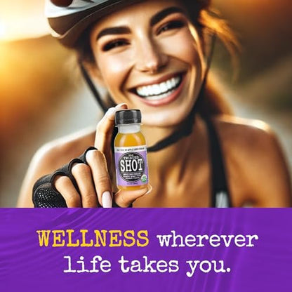 The Twisted Shot – Apple Cider Vinegar Shots with Ginger, Turmeric, Honey, Cinnamon & Cayenne | Drink for Digestion, Immunity & Gut Health | Ready to Drink | 6, 2 oz Bottles