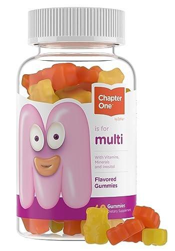 Zahler - Chapter One Kids Multivitamin Gummy with 13 Vitamins & Nutrients (60 Flavored Gummies) - Certified Kosher Kids Vitamins Including Vitamin C, D3, Zinc & More - Delicious Multivitamin Gummies - görsel 2