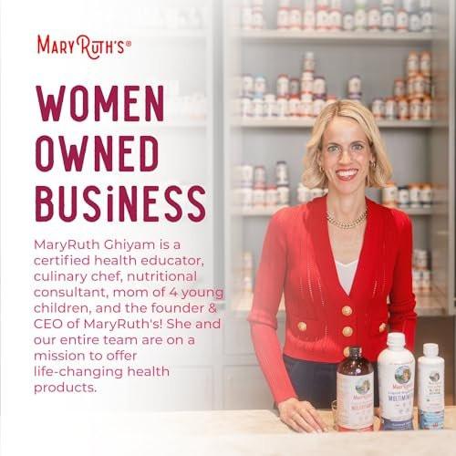 MaryRuth Organics Vitamin B Complex | B Vitamins Complex | Biotin | Vitamin B12 | Niacin | Folate | Metabolic Support Supplement | Vegan | USDA Organic | Non-GMO | Gluten Free | 2 Month Supply - görsel 12