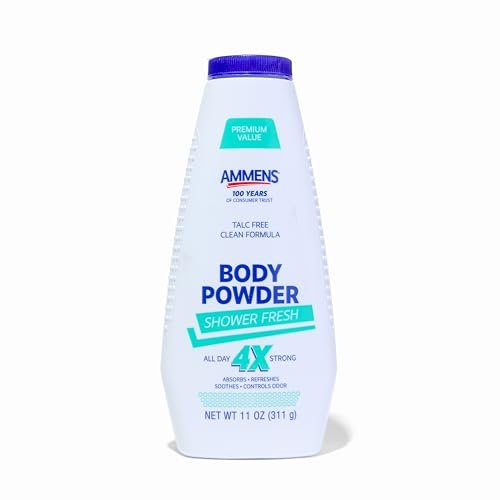 AMMENS Powder Shower Fresh Talc Free, 11 Ounce - görsel 4