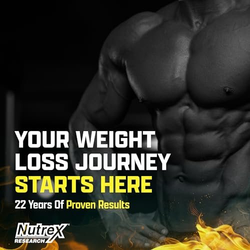 Nutrex Research Lipo6 Black Intense Ultra Concentrate Thermogenic Belly Fat Burner for Men and Women | Diet Weight Loss Supplement and Appetite Suppressant | 60 Diet Pills - görsel 3