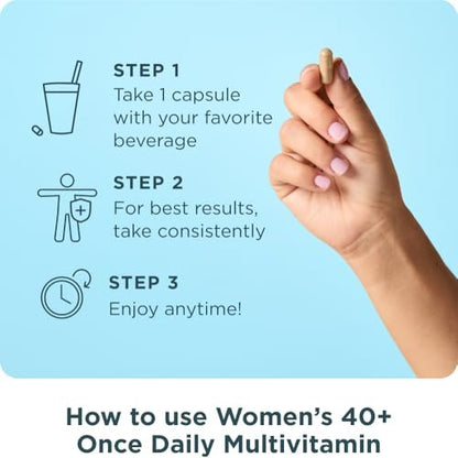 Ancient Nutrition Women's 40+ 1-Day Multivitamin, 30 CT