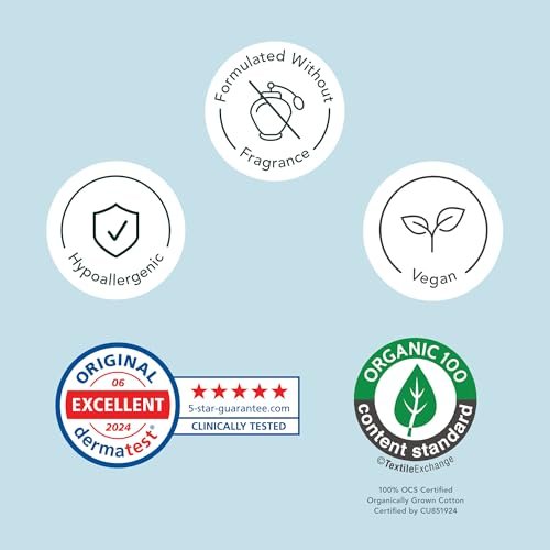 Rael Organic Cotton Wipes - Body Cloth, Individually Wrapped, All Skin Types (10 Count, Pack of 4) - görsel 10