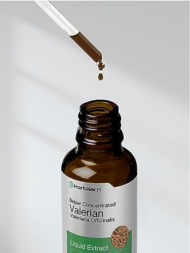 Horbäach Valerian Root Extract Drops Alcohol Free | 2 fl oz | Super Concentrated Liquid | Vegetarian, Non-GMO & Gluten Free - görsel 12