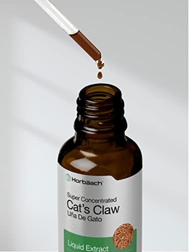 Horbäach Cats Claw Herb Extract Tincture | 2 Fl Oz | Alcohol Free | Vegetarian, Non-GMO, Gluten Free Liquid - görsel 13