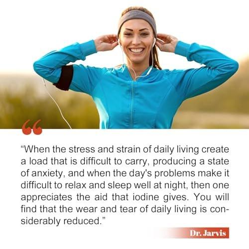 J.CROW'S® Lugol's Solution of Iodine 2% 2 oz (1 Bottle) – Premium Iodine & Potassium Iodide Liquid, Gluten & Alcohol-Free Natural Brine Extract, No Expiration - 1200 Drops - görsel 9
