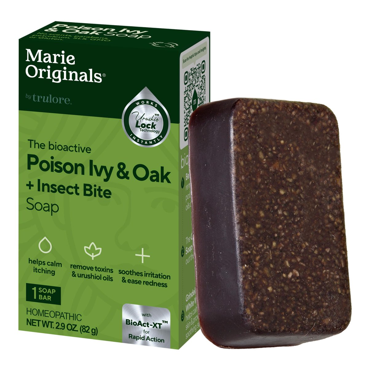 Marie's Original Poison Ivy Soap Bar | All Natural Poison Ivy Treatment | Anti-Itch Skin Cleanser Bar Wash for Poison Ivy, Poison Oak & Sumac | Removes Oils, Soothes & Relieves Rashes | 2.9 ounces - görsel 6