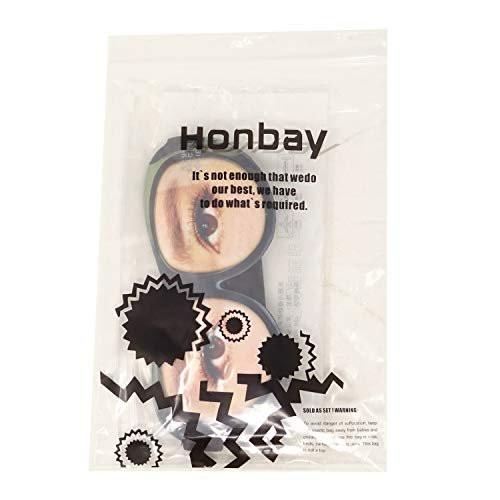 Honbay 3D Funny Eyeshade Soft Sleep Eye Mask with Adjustable Head Strap for Travel, Game, Party, Rest, Sleeping (Black) - görsel 8