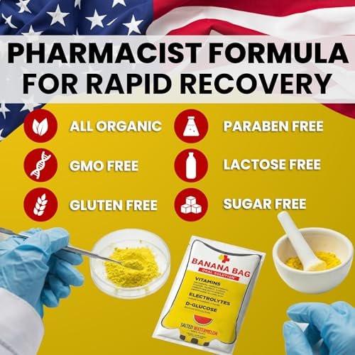 Banana Bag Oral Solution Packets – Natural Lemon Lime 5pk | A Refreshing Blend of Electrolytes, Vitamin C, and B-Complex for Daily Hydration and Energy | Perfect for Any Lifestyle. - görsel 12