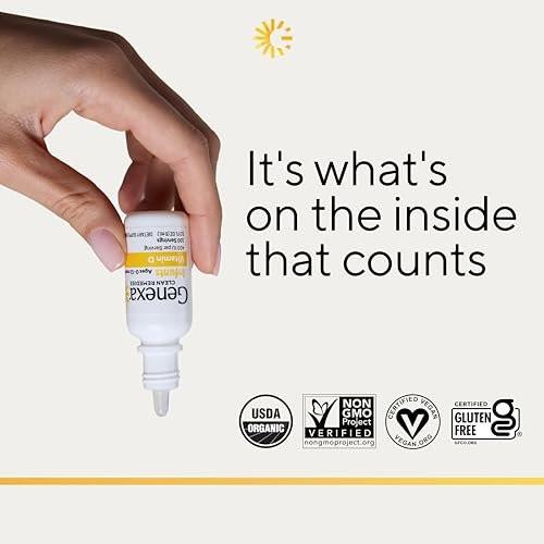 Genexa Infants Vitamin D Liquid Drops for Newborn, Baby & Toddler | Supports Growth & Bone Development | Delicious Organic Vanilla Flavor | Certified Organic, Gluten Free, & Non-GMO | 90 Servings - görsel 12