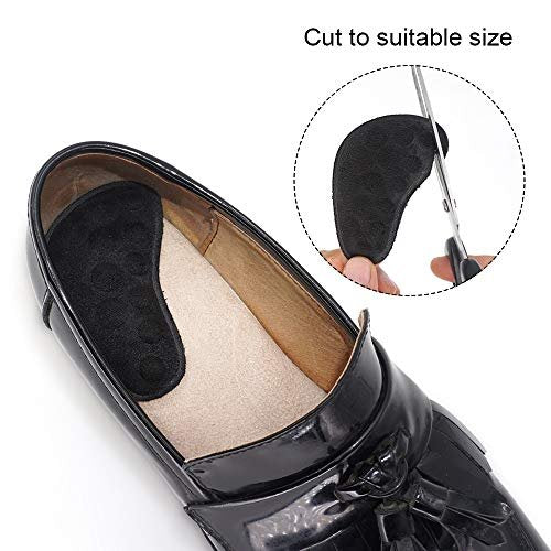 Dr. Foot's Supination & Over-Pronation Corrective Shoe Inserts, Medial & Lateral Heel Wedge Insoles for Foot Alignment, Knee Pain, Bow Legs, Osteoarthritis - 3 Pairs (Black) - görsel 12