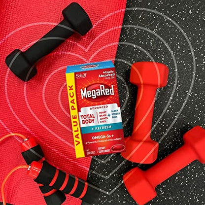 MegaRed Omega-3 Blend Total Body + Refresh – Total Body Support: Formulated to support the heart, joints, brain, – Image 13