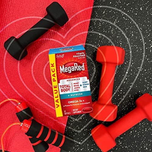 MegaRed Omega-3 Blend Total Body + Refresh – Package Dimensions: 2.69 x 2.69 x 5.31 inches – Image 10