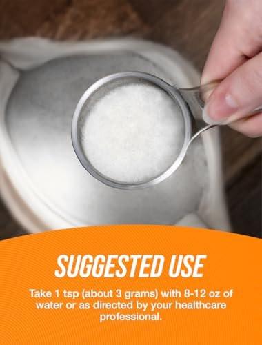 BulkSupplements.com L-Ornithine L-Aspartate Powder - Ornithine Supplement, Amino Acid Supplement - Gluten Free, 3g per Serving, 250g (8.8 oz) (Pack of 1)