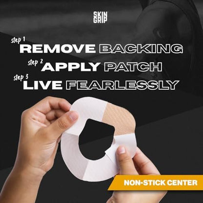 Skin Grip Insulet Omnipod 5 Adhesive Patches – Breathable Rayon Material: Allows air circulation to keep your skin – Image 3